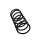 Suspension Spring Set front coil spring Ø 13 mm EIBACH for e.g. CITROËN XSARA