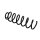 Suspension Spring Set rear coil spring Ø 10,8 mm EIBACH for RENAULT MEGANE