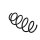 Suspension Spring Set front Ø 12,8 mm EIBACH for e.g. RENAULT MEGANE