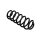 Rear Suspension Spring Set Coil Spring Ø 12.3 mm EIBACH for various vehicles