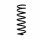 Suspension spring set rear axle Ø 12 mm 340 mm EIBACH for DACIA SANDERO