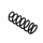 Suspension Spring Set Rear Axle Coil Spring Ø 12 mm EIBACH for DACIA SANDERO