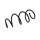 Suspension Spring Set front coil spring Ø 11 mm EIBACH for e.g. OPEL CORSA