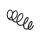 Suspension Spring Set front coil spring Ø 12.3 mm EIBACH for e.g. CITROËN C4