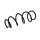 Suspension Spring Set front coil spring Ø 12.3 mm EIBACH for e.g. CITROËN C4
