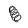 Suspension Spring Set front coil spring Ø 12 mm EIBACH for e.g. CITROËN C4