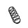 Suspension Spring Set rear coil spring Ø 9.3 mm EIBACH for PEUGEOT 208