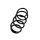 Suspension Spring Set front coil spring Ø 12.3 mm EIBACH for e.g. OPEL MOKKA