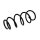Suspension Spring Set front coil spring Ø 12.3 mm EIBACH for e.g. OPEL MOKKA