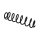 Suspension Spring Set rear coil spring Ø 10.5 mm EIBACH for e.g. PEUGEOT 2008