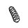 Suspension Spring Set rear coil spring Ø 10.5 mm EIBACH for e.g. PEUGEOT 2008
