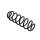 Suspension Spring Set rear coil spring Ø 10.8 mm EIBACH for PEUGEOT 2008