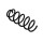Suspension Spring Set front axle coil spring Ø 12.3 mm EIBACH for e.g. AUDI A4