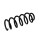 Suspension Spring Set front axle coil spring Ø 13.3 mm EIBACH for e.g. AUDI A4