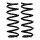 Suspension spring set front Ø 13.5 mm 335 mm EIBACH for e.g. AUDI A4 Allroad B9