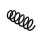 Suspension Spring Set front axle coil spring Ø 14 mm EIBACH for e.g. AUDI A6