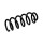 Suspension Spring Set front axle coil spring Ø 14 mm EIBACH for e.g. AUDI A6