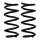 Suspension spring set front axle Ø 13.8 mm 283 mm EIBACH for e.g. AUDI A4 B9