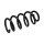 Suspension Spring Set front axle coil spring Ø 13.8 mm EIBACH for e.g. AUDI A4