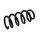 Suspension Spring Set front axle coil spring Ø 14.3 mm EIBACH for e.g. AUDI A7