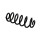 Suspension Spring Set rear axle coil spring Ø 13 mm EIBACH for e.g. AUDI A4