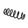 Suspension Spring Set rear axle coil spring Ø 12.3 mm EIBACH for e.g. AUDI A4
