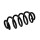 Suspension Spring Set rear axle coil spring Ø 13 mm EIBACH for e.g. AUDI A4