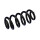 Suspension Spring Set rear axle coil spring Ø 15 mm EIBACH for e.g. AUDI A5