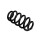 Suspension Spring Set rear axle coil spring Ø 14.3 mm EIBACH for e.g. AUDI A5