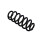 Suspension Spring Set rear axle coil spring Ø 13.8 mm EIBACH for e.g. AUDI A7