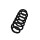 Suspension Spring Set rear axle coil spring Ø 13.8 mm EIBACH for e.g. AUDI A7