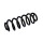 Suspension Spring Set rear axle coil spring Ø 13.8 mm EIBACH for e.g. AUDI A7