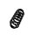 Suspension Spring Set rear axle coil spring Ø 14.5 mm EIBACH for e.g. AUDI A7