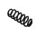 Suspension Spring Set rear axle coil spring Ø 14.8 mm EIBACH for e.g. AUDI A7