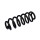 Suspension Spring Set rear axle coil spring Ø 14.8 mm EIBACH for e.g. AUDI A7
