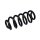 Suspension Spring Set rear axle coil spring Ø 15 mm EIBACH for e.g. AUDI A6