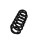 Suspension Spring Set rear axle coil spring Ø 15.8 mm EIBACH for e.g. AUDI A6