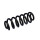 Suspension Spring Set rear axle coil spring Ø 15.8 mm EIBACH for e.g. AUDI A6