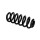 Suspension Spring Set Rear Axle Coil Spring Ø 15.8 mm EIBACH for AUDI A7