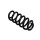 Suspension Spring Set rear axle coil spring Ø 15 mm EIBACH for e.g. AUDI A7