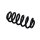 Suspension Spring Set rear axle coil spring Ø 15 mm EIBACH for e.g. AUDI A7