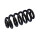 Suspension Spring Set rear axle coil spring Ø 17.3 mm EIBACH for e.g. AUDI A7