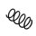 Suspension Spring Set front coil spring Ø 11.5 mm EIBACH for e.g. SKODA FABIA