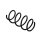 Suspension Spring Set front coil spring Ø 11.3 mm EIBACH for e.g. SEAT LEON