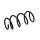 Suspension Spring Set front coil spring Ø 11.3 mm EIBACH for e.g. SEAT LEON