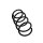 Suspension Spring Set front coil spring Ø 11.3 mm EIBACH for e.g. SEAT LEON