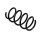 Suspension Spring Set front axle coil spring Ø 12 mm EIBACH for e.g. VW POLO