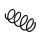Suspension Spring Set front coil spring Ø 11.5 mm EIBACH for e.g. SEAT IBIZA