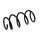 Suspension Spring Set front coil spring Ø 11.5 mm EIBACH for e.g. SEAT IBIZA