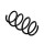 Suspension Spring Set front axle coil spring Ø 12 mm EIBACH for e.g. VW POLO